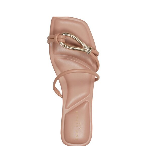 Marc Fisher LTD Mazza Flat Slide Sandals – Size 7 - Picture 3 of 6